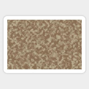 Brown Military Desert Camo Sticker